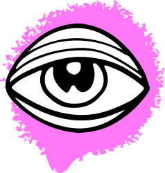 Eye icon graphic