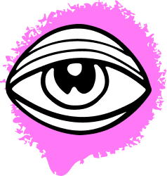 Eye icon graphic