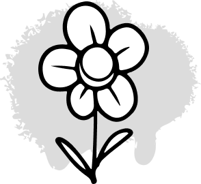 Flower icon graphic