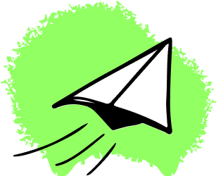 paper plane icon graphic