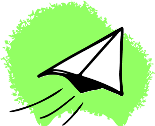 paper plane icon graphic