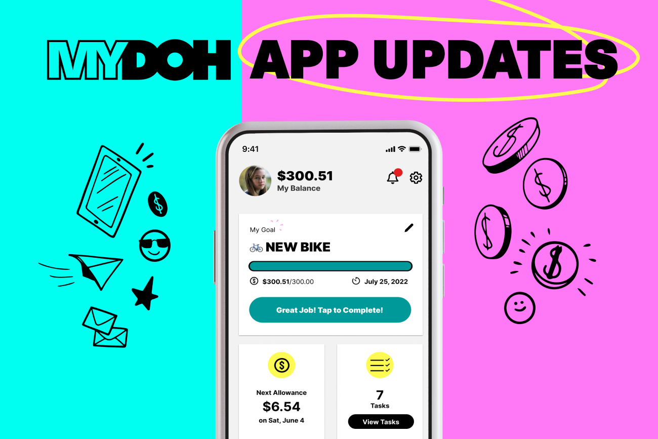 Introducing the Mydoh Goals App Feature
