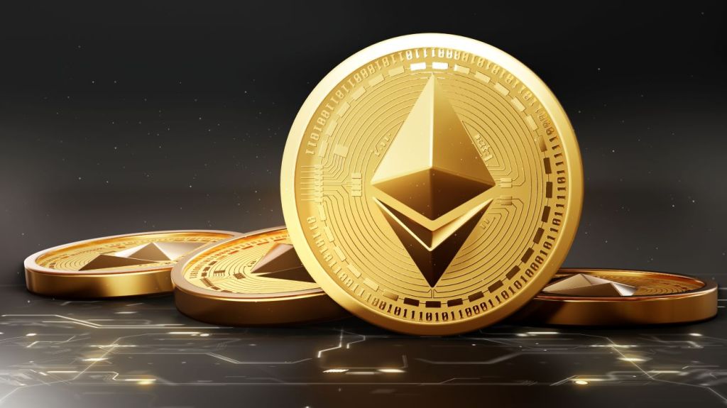 Ethereum cryptocurrency coin