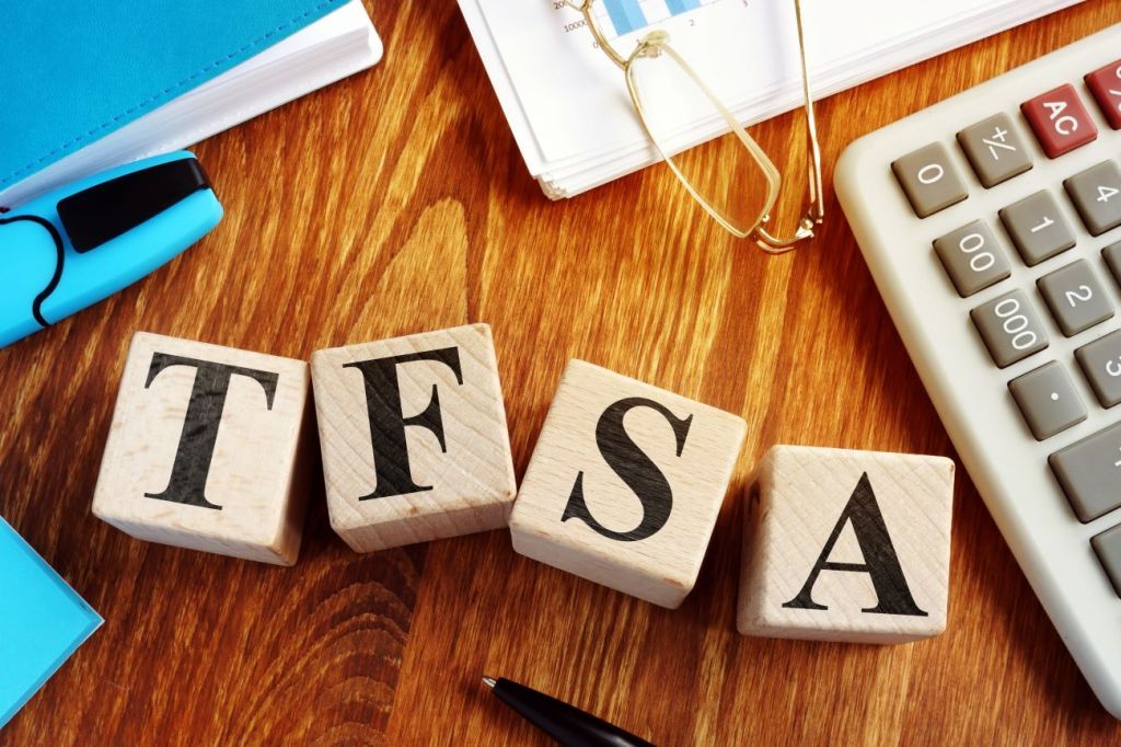 Image of blocks spelling out TFSA