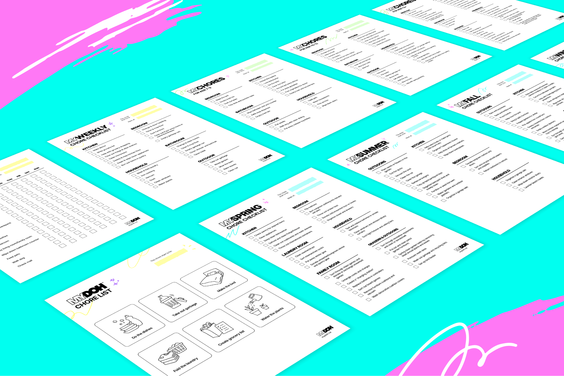 FREE Printable Chore Charts for Kids + Ideas by Age  Chore chart kids,  Free printable chore charts, Charts for kids