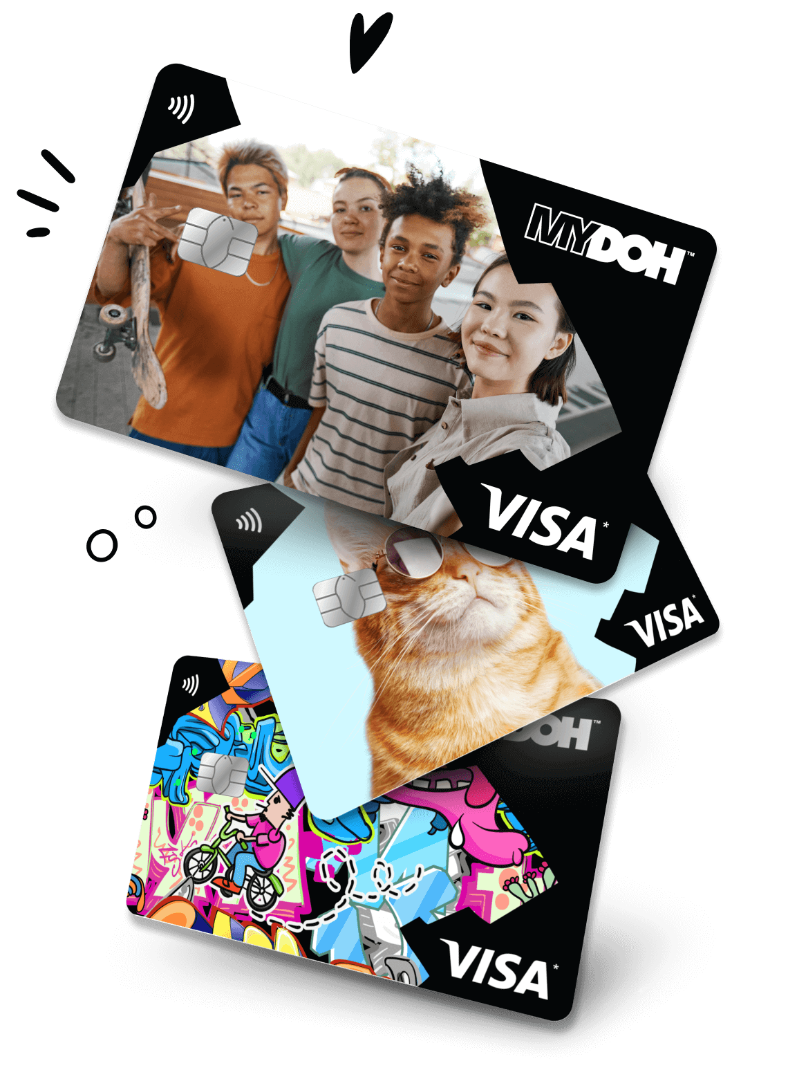 Mydoh custom card