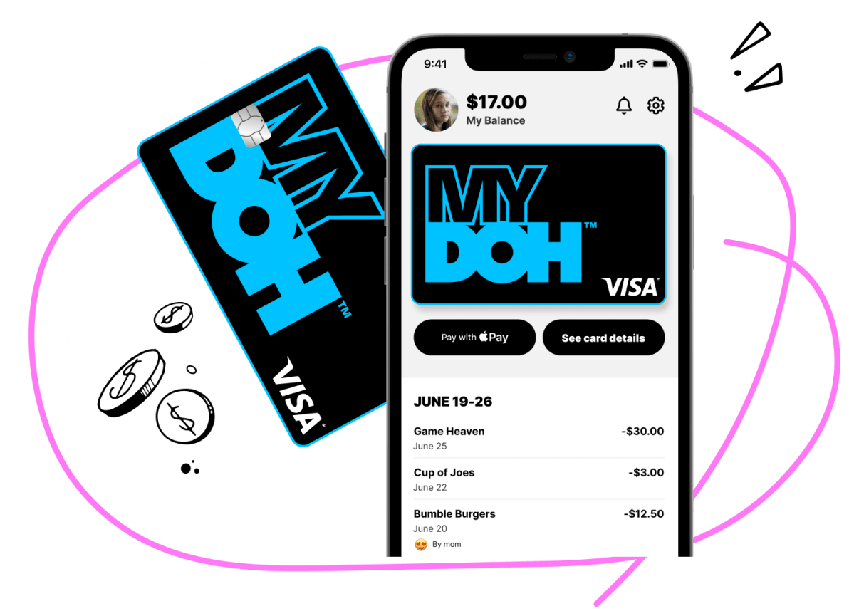 Mydoh app and Smart cash card