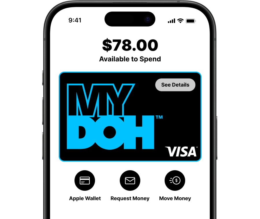 Mydoh app - Digital smart cash card