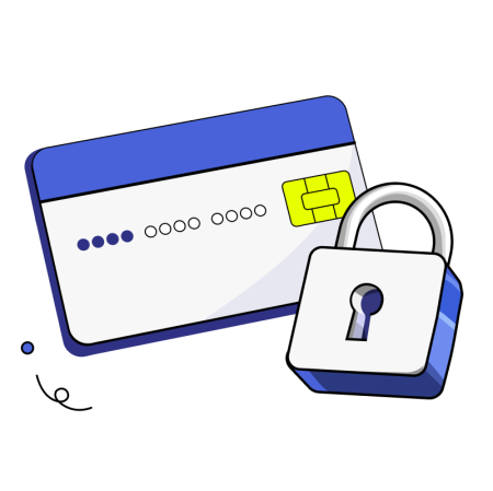 Lock and unlock cards