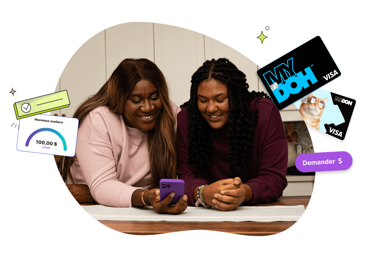 Mydoh est l’application de gestion financière pour les enfants et les ados