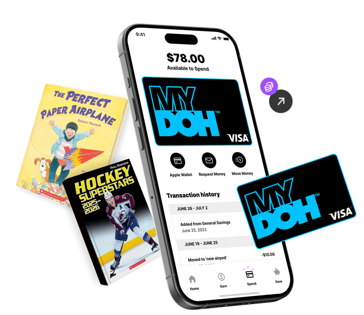 Scholastic and Mydoh