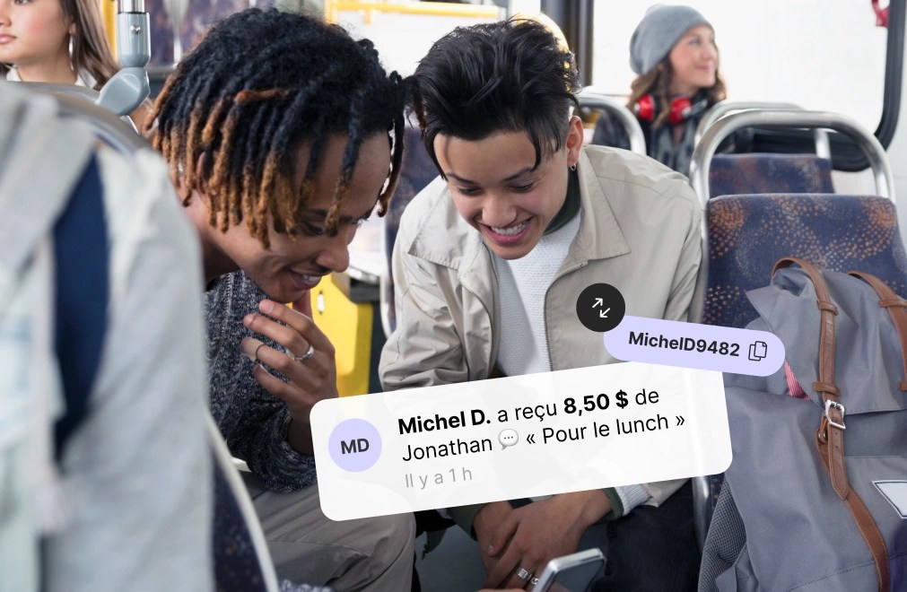 Virer de l’argent entre amis